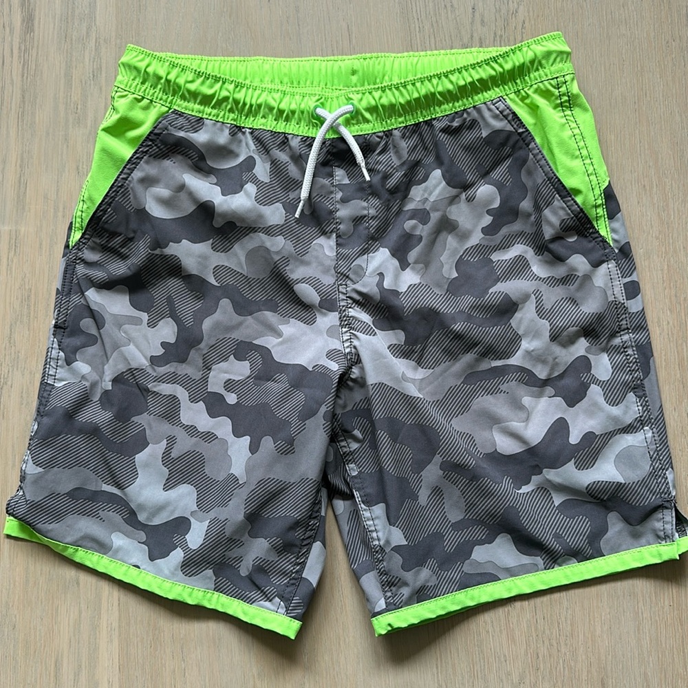 Lands End Boys Swim Trunks